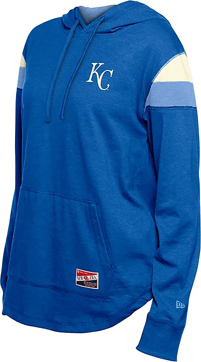 New Era Women's Kansas City Royals Curved Hem Hoodie
