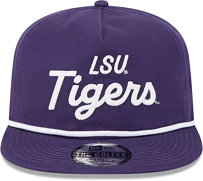 New Era Men's Louisiana State University Team Script Golfer Cap