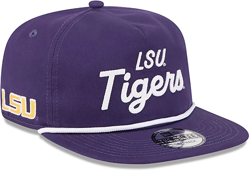 New Era Men's Louisiana State University Team Script Golfer Cap