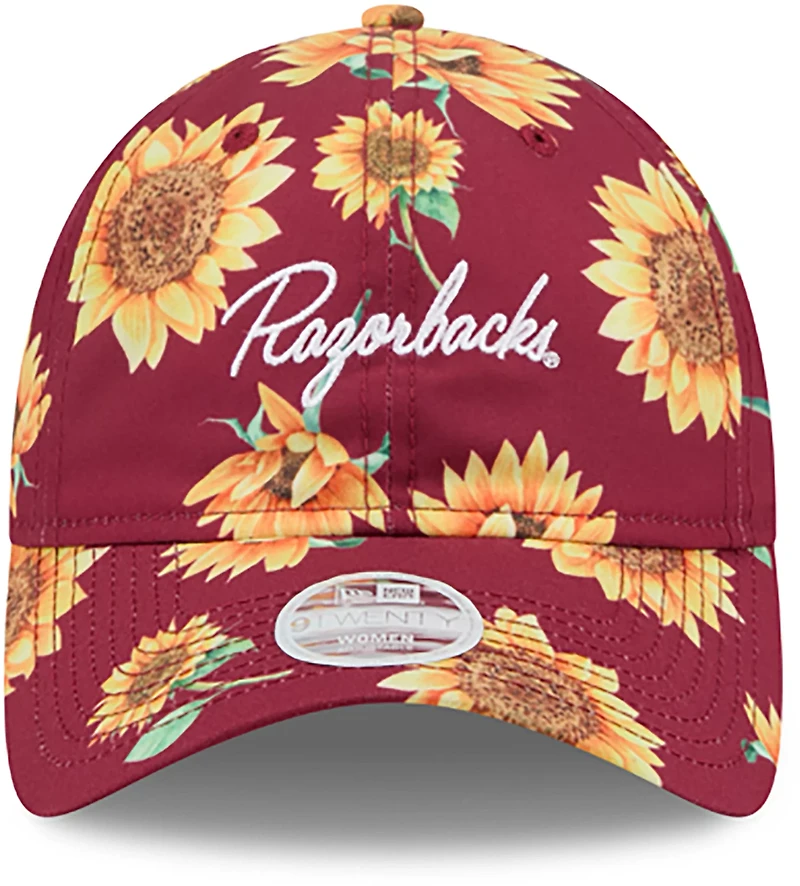New Era Women's University of Arkansas Sunflower 9TWENTY Cap