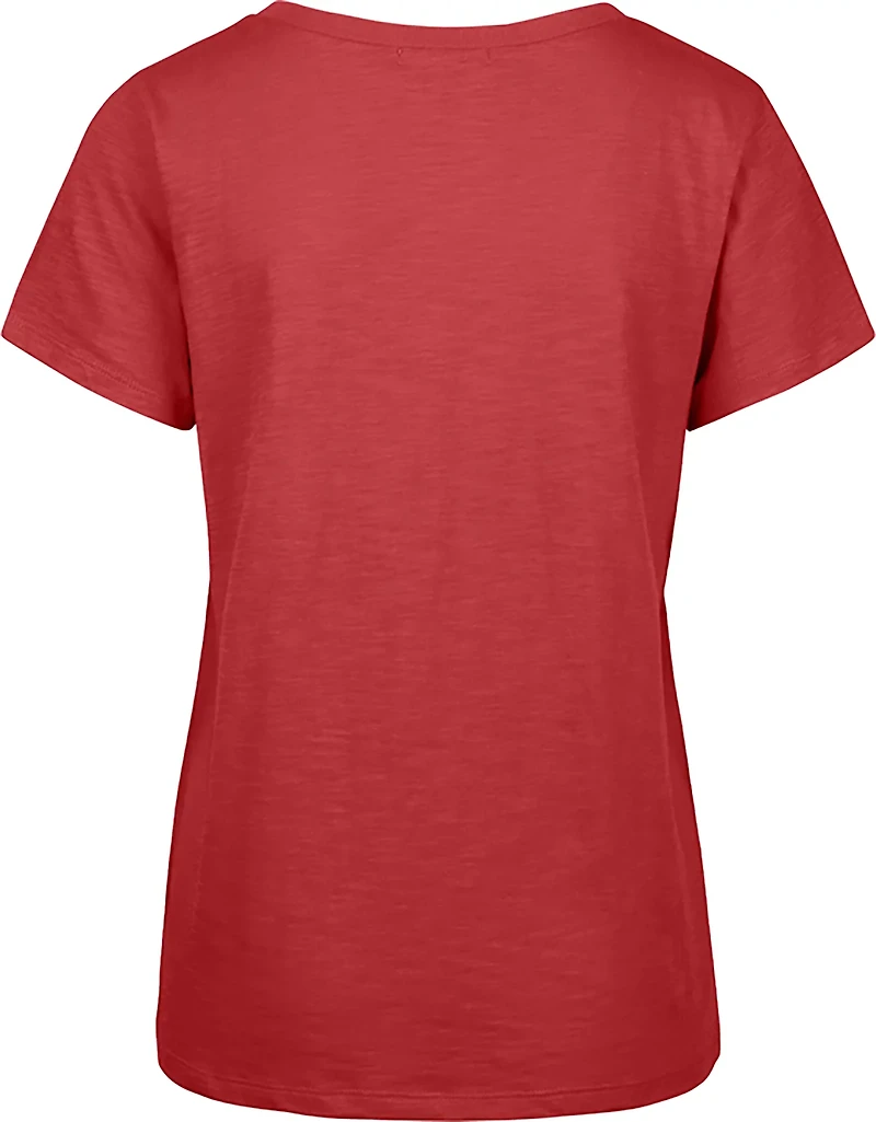 47 Women's Georgia Tried N True Slub V-neck T-shirt