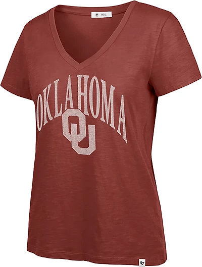 47 Women's Oklahoma Tried N True Slub V-neck T-shirt