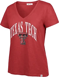 47 Women's Texas Tech Tried N True Slub V-neck T-shirt