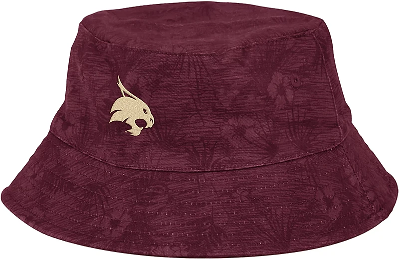 Colosseum Athletics Men's Texas State University Bobcats Groves Cabana Bucket Hat