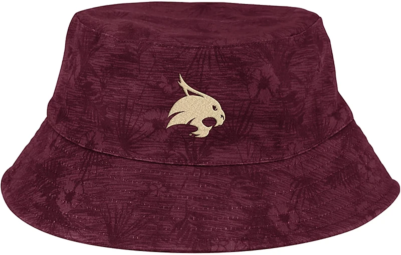 Colosseum Athletics Men's Texas State University Bobcats Groves Cabana Bucket Hat