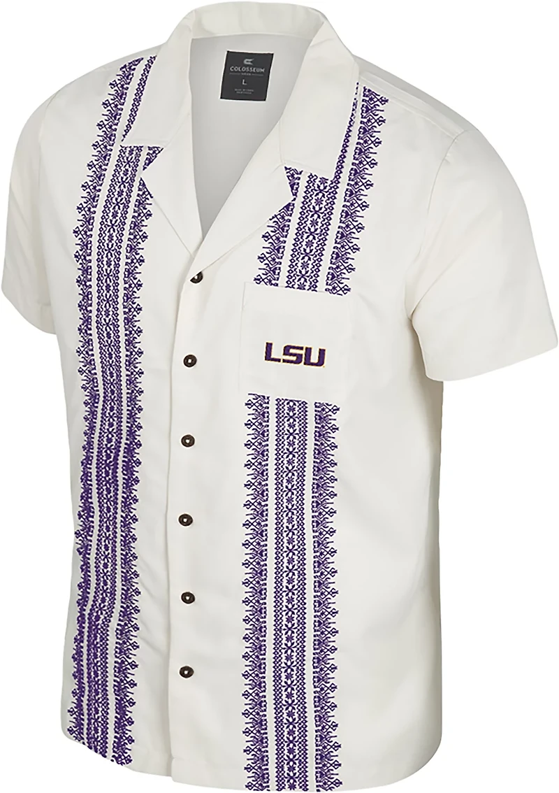 Colosseum Athletics Men's LSU Calculations Camp Shirt