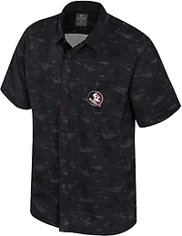 Colosseum Athletics Men's Florida State Atmosphere Camp Shirt