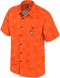 Colosseum Athletics Men's Oklahoma State Atmosphere Camp Shirt