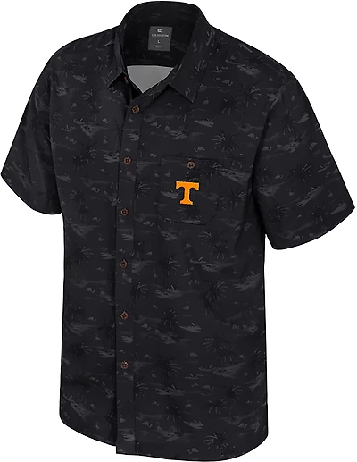 Colosseum Athletics Men's Tennessee Atmosphere Camp Shirt