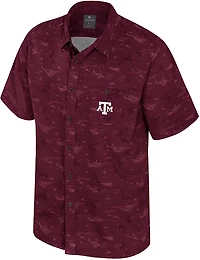 Colosseum Athletics Men's Texas A&M Atmosphere Camp Shirt