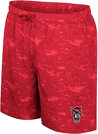 Colosseum Athletics Men's NC State Atmosphere Swim Shorts