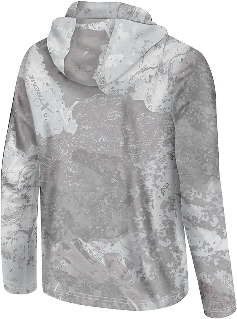 Colosseum Athletics Men's Louisiana-Lafayette Realtree Roscoe Performance Hooded Long Sleeve T-shirt