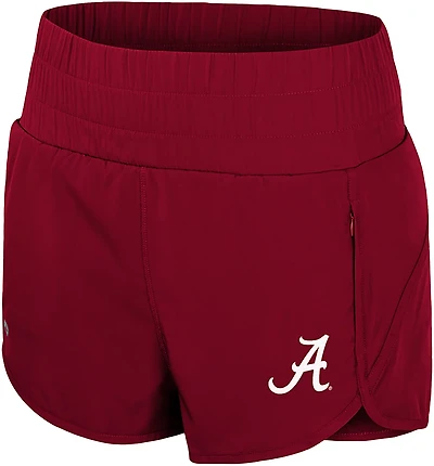 Colosseum Athletics Women's Alabama Stop By High Waist Shorts