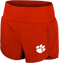 Colosseum Athletics Women's Clemson Stop By High Waist Shorts
