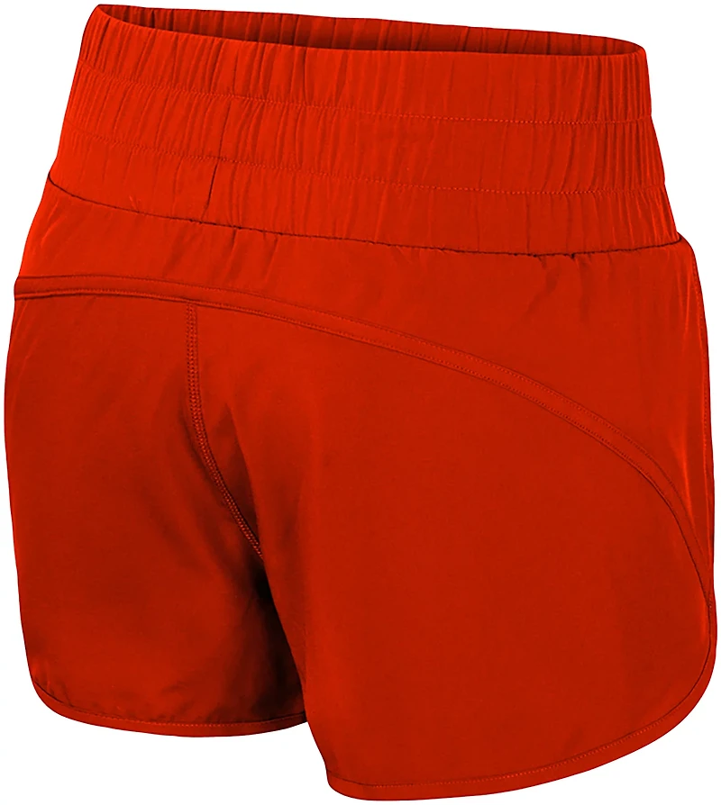 Colosseum Athletics Women's Clemson Stop By High Waist Shorts