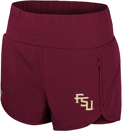 Colosseum Athletics Women's Florida State Stop By High Waist Shorts
