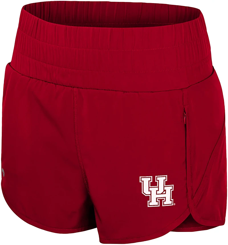 Colosseum Athletics Women's Houston Stop By High Waist Shorts