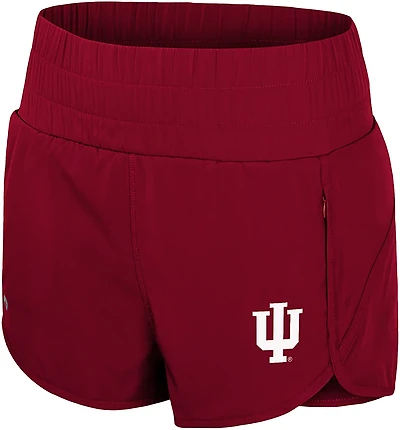 Colosseum Athletics Women's Indiana Stop By High Waist Shorts