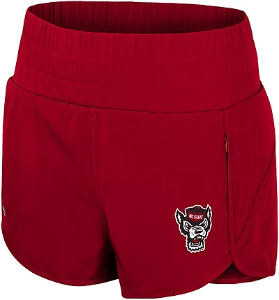 Colosseum Athletics Women's NC State Stop By High Waist Shorts