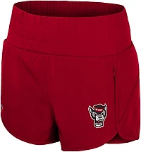 Colosseum Athletics Women's NC State Stop By High Waist Shorts