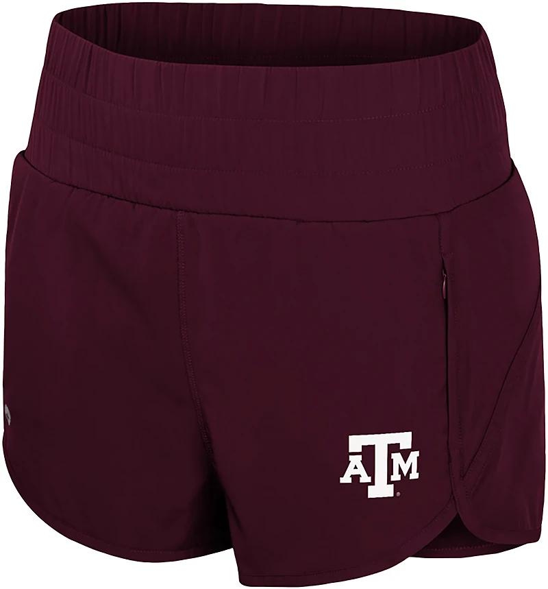 Colosseum Athletics Women's Texas A&M Stop By High Waist Shorts