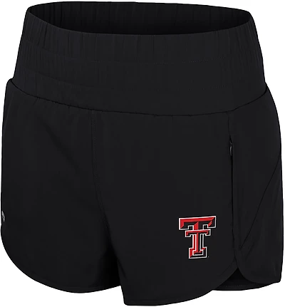 Colosseum Athletics Women's Texas Tech Stop By High Waist Shorts