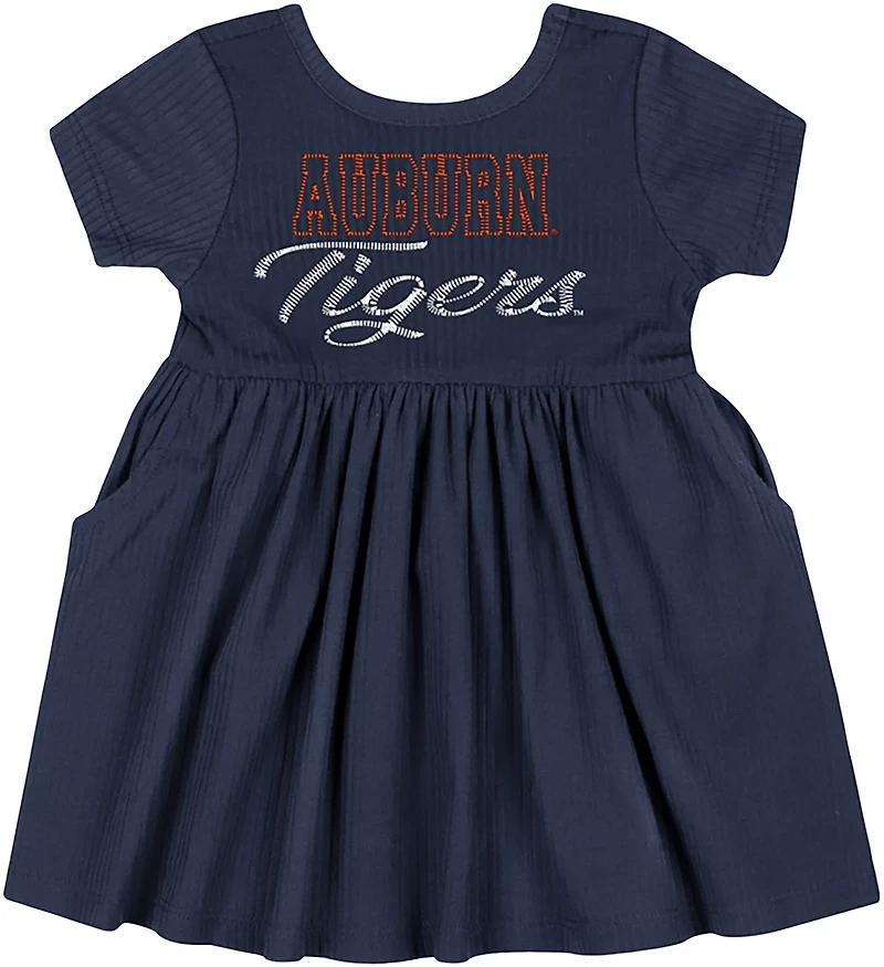 Colosseum Athletics Infants' Auburn Flarietta Short Sleeve Dress