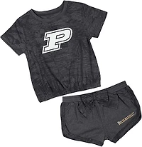 Colosseum Toddlers' Purdue Fern T-shirt and Bow Short Set