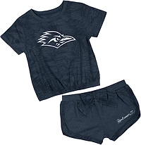 Colosseum Toddlers' UTSA Fern T-shirt and Bow Short Set