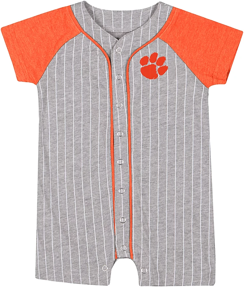 Colosseum Athletics Infants' Clemson Airball Short Sleeve Romper