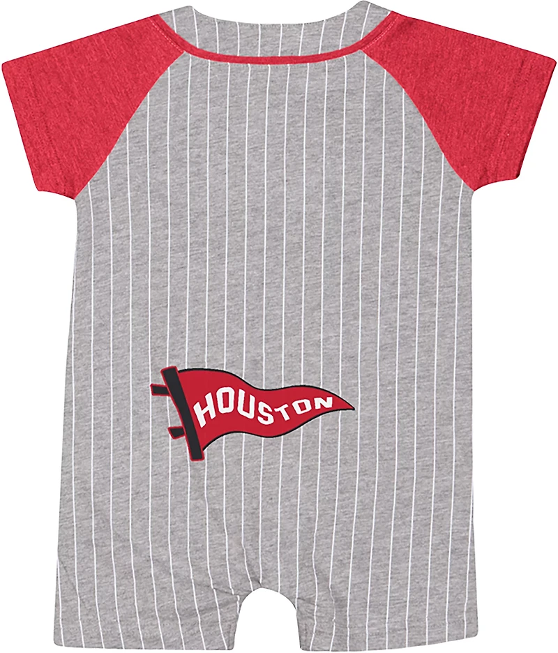 Colosseum Athletics Infants' Houston Airball Short Sleeve Romper