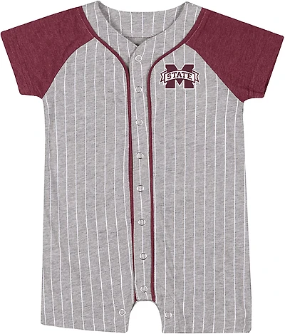Colosseum Athletics Infants' Mississippi State Airball Short Sleeve Romper