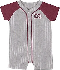 Colosseum Athletics Infants' Mississippi State Airball Short Sleeve Romper