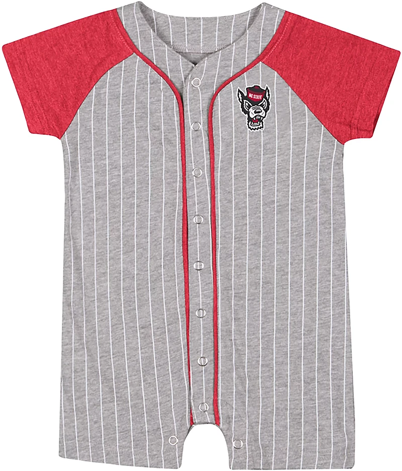 Colosseum Athletics Infants' NC State Airball Short Sleeve Romper