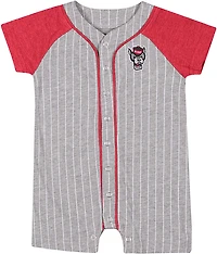 Colosseum Athletics Infants' NC State Airball Short Sleeve Romper