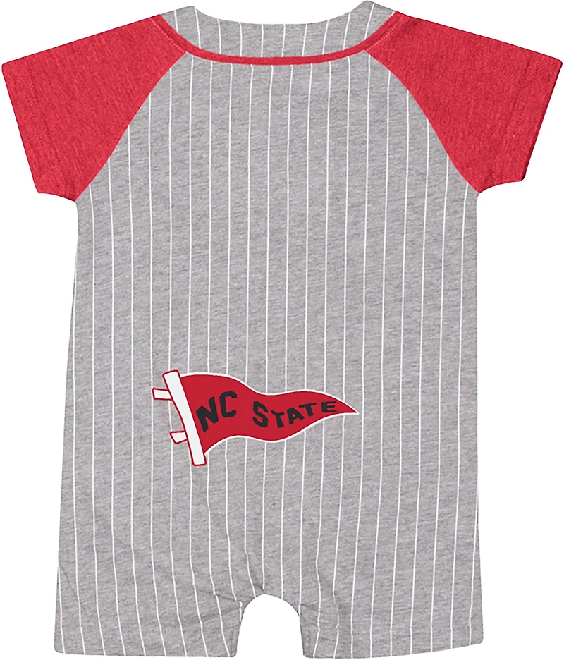 Colosseum Athletics Infants' NC State Airball Short Sleeve Romper