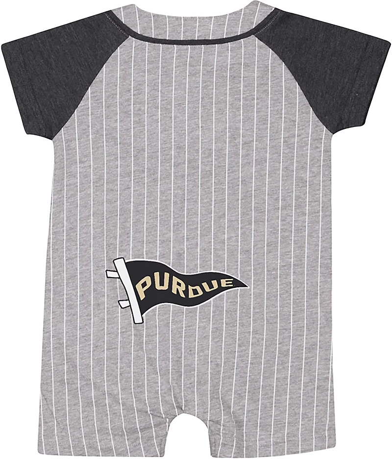 Colosseum Athletics Infants' Purdue Airball Short Sleeve Romper