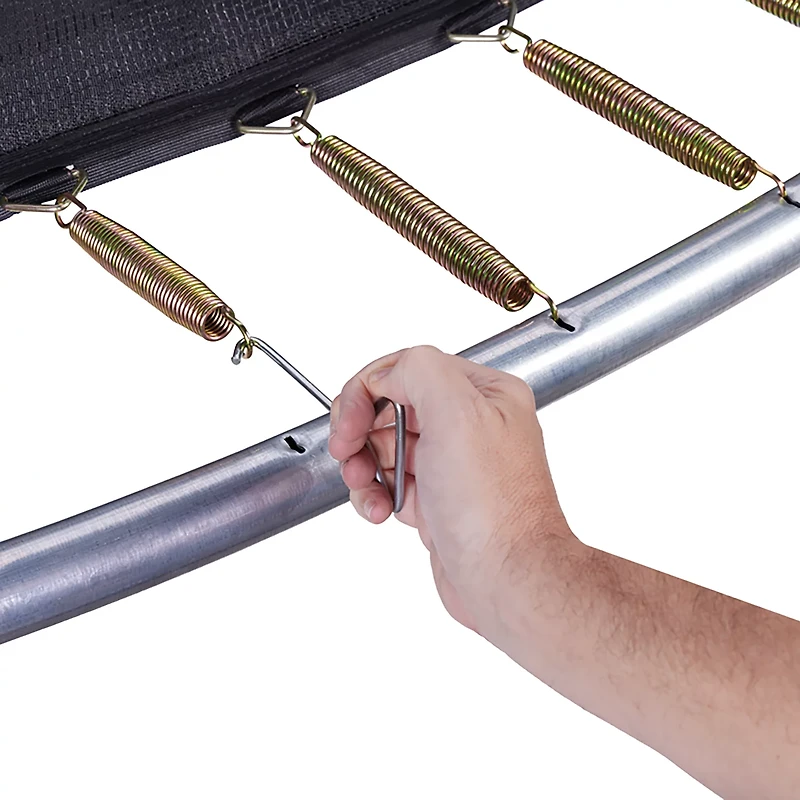 AGame 7 ft Round Trampoline with Sunshade Cover