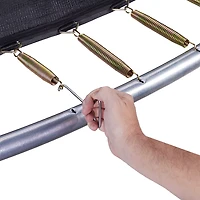 AGame 7 ft Round Trampoline with Sunshade Cover