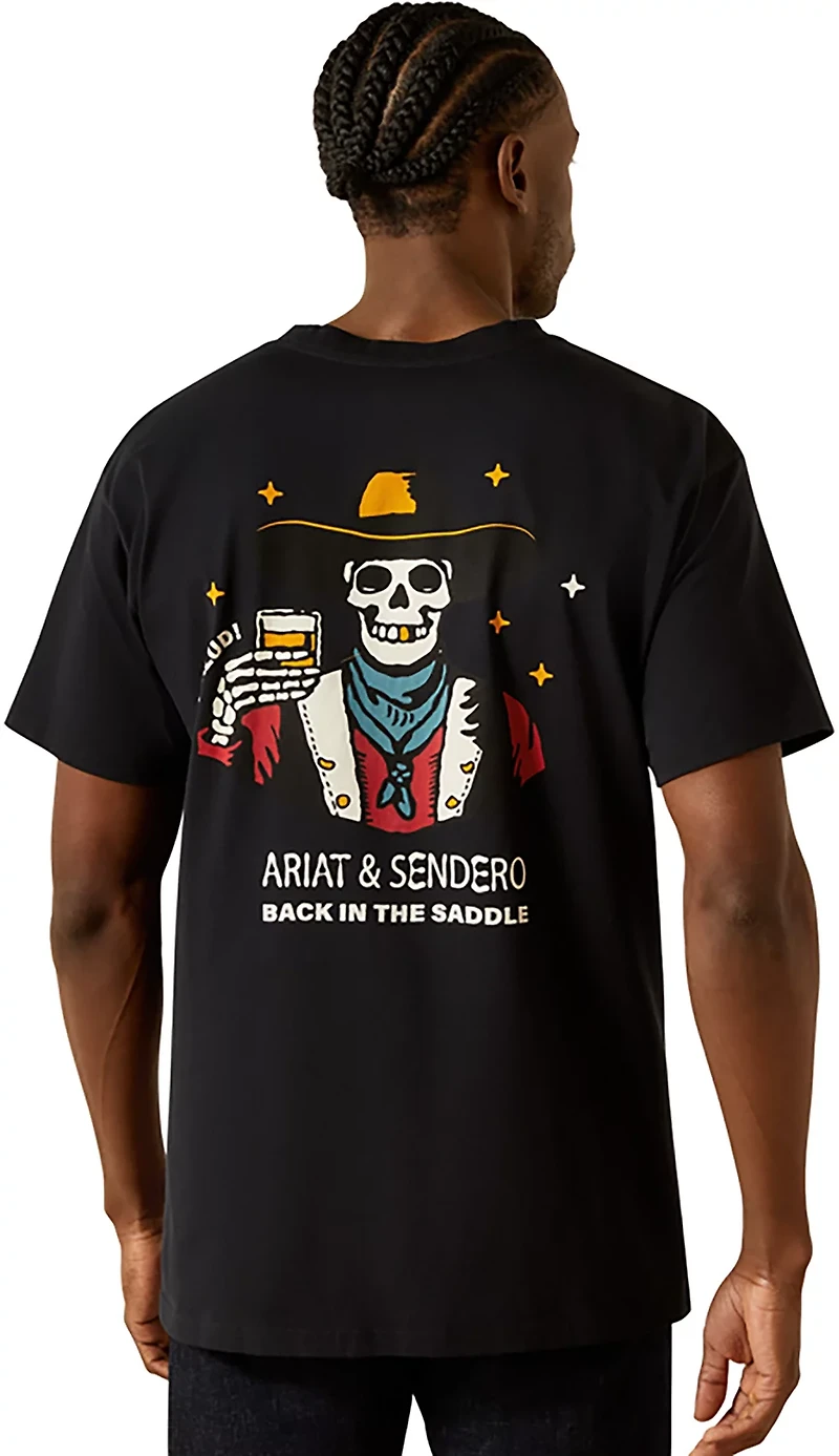 Ariat Men's Sendero When Life Gives You Agaves Short Sleeve Crew Graphic T-shirt