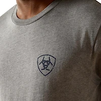 Ariat Men's Iron Ranch Arch Short Sleeve Crew Graphic T-shirt