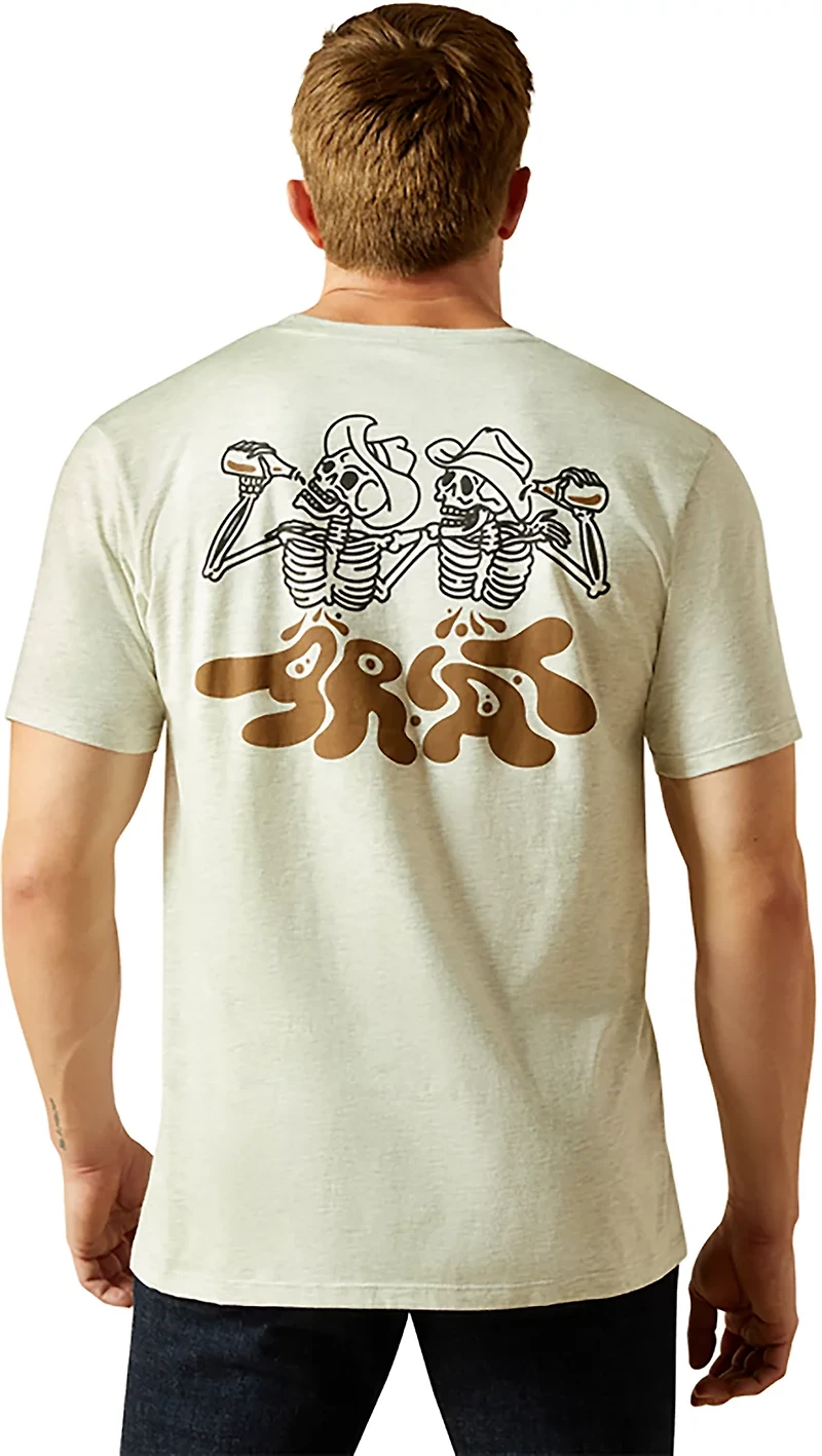 Ariat Men's Drinking Buddies Short Sleeve Crew Graphic T-shirt