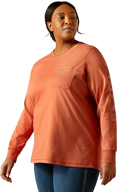 Ariat Women's Rebar Workman Logo T-shirt