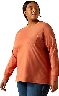 Ariat Women's Rebar Workman Logo T-shirt