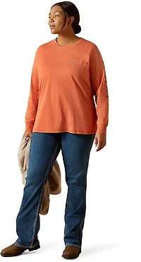 Ariat Women's Rebar Workman Logo T-shirt