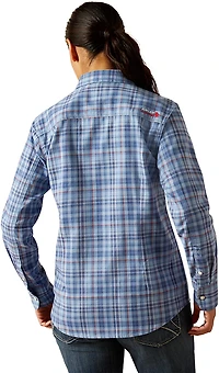 Ariat Women's Laurel Snap Flame-resistant Long Sleeve Button Down Work Shirt