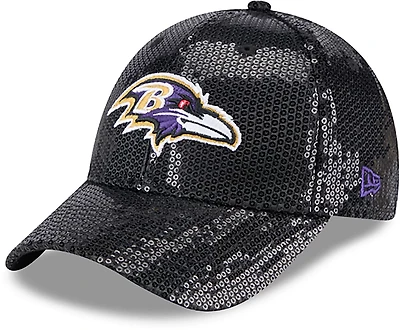 New Era Women's Ravens Sequin OTC 9Forty Cap