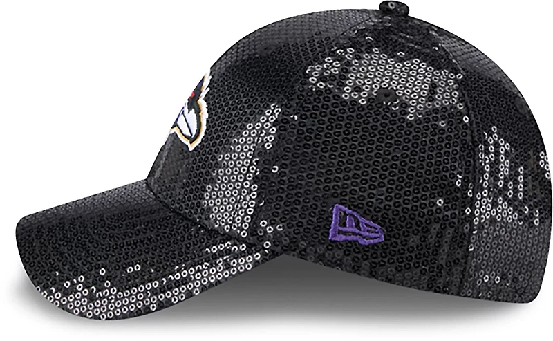 New Era Women's Ravens Sequin OTC 9Forty Cap