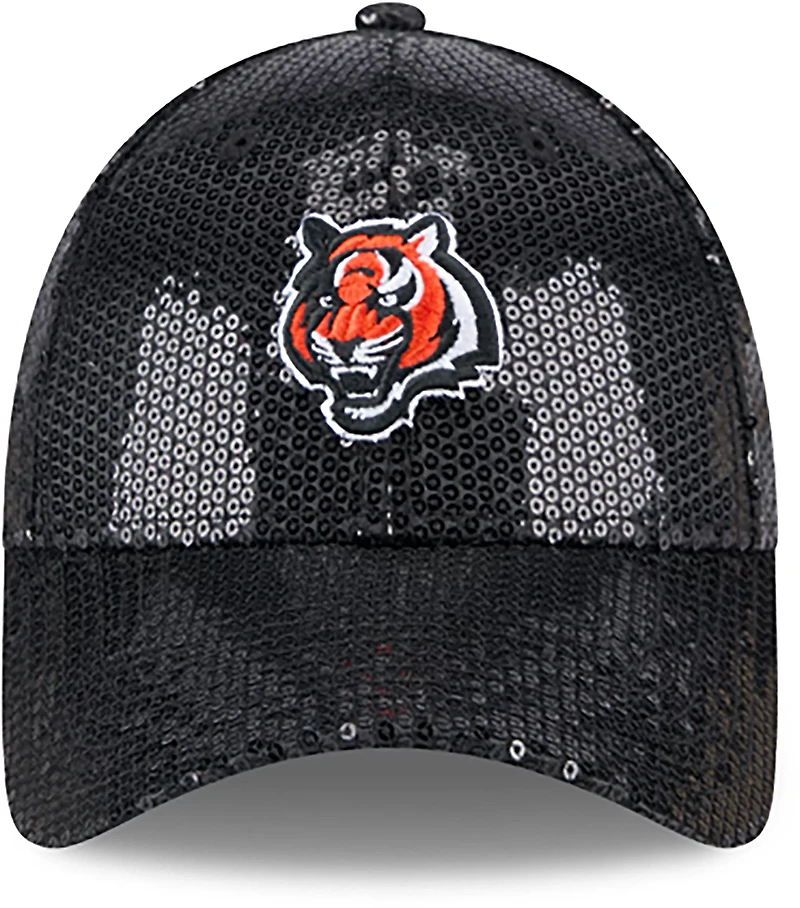 New Era Women's Bengals Sequin OTC 9Forty Cap