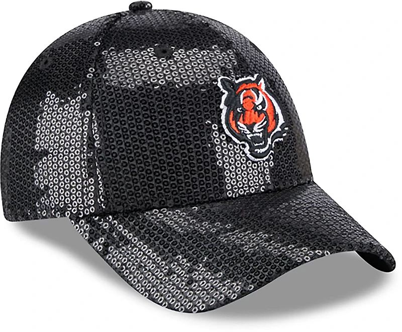 New Era Women's Bengals Sequin OTC 9Forty Cap